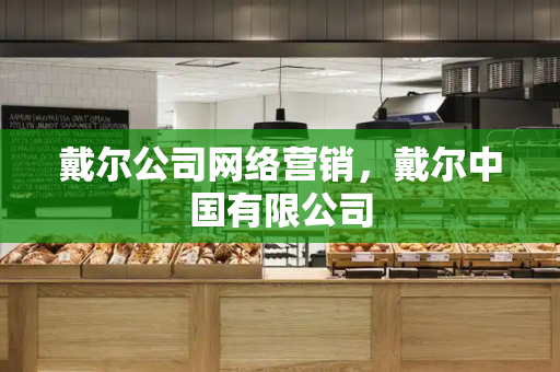 戴尔公司网络营销，戴尔中国有限公司-第1张图片-星选测评