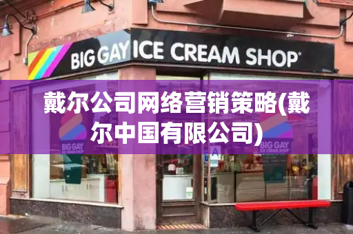 戴尔公司网络营销策略(戴尔中国有限公司)