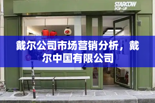 戴尔公司市场营销分析，戴尔中国有限公司-第1张图片-星选测评