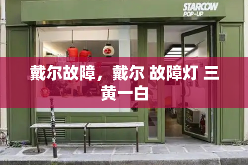 戴尔故障，戴尔 故障灯 三黄一白
