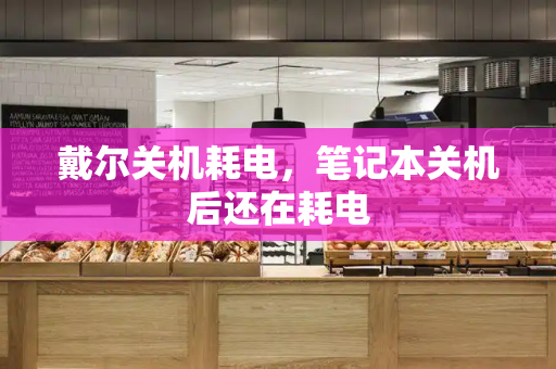 戴尔关机耗电，笔记本关机后还在耗电-第1张图片-星选测评