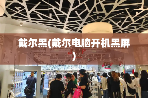 戴尔黑(戴尔电脑开机黑屏)