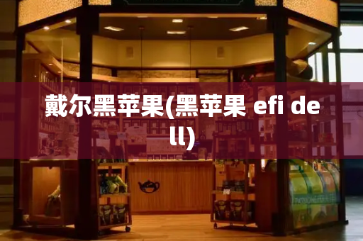 戴尔黑苹果(黑苹果 efi dell)