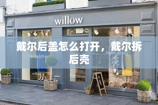 戴尔后盖怎么打开，戴尔拆后壳
