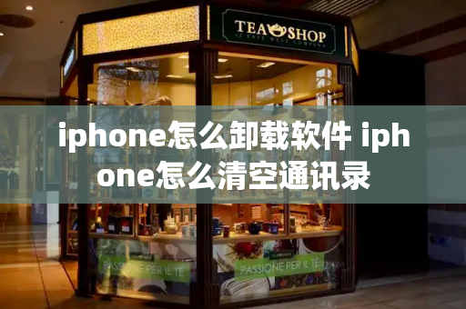 iphone怎么卸载软件 iphone怎么清空通讯录-第1张图片-星选测评