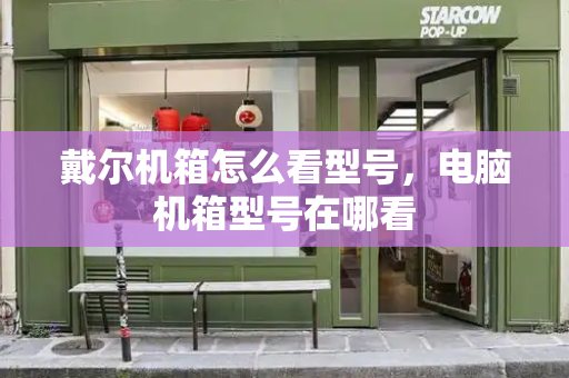 戴尔机箱怎么看型号，电脑机箱型号在哪看