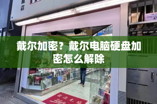 戴尔加密？戴尔电脑硬盘加密怎么解除-第1张图片-星选测评