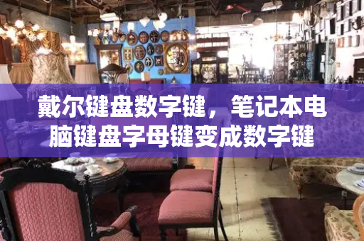 戴尔键盘数字键，笔记本电脑键盘字母键变成数字键