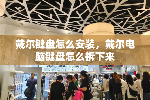 戴尔键盘怎么安装，戴尔电脑键盘怎么拆下来