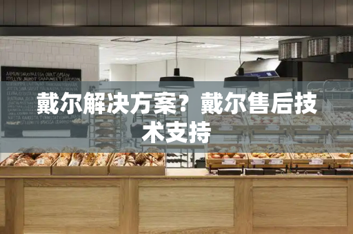 戴尔解决方案？戴尔售后技术支持