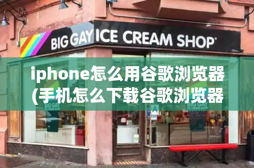 iphone怎么用谷歌浏览器(手机怎么下载谷歌浏览器)-第1张图片-星选测评