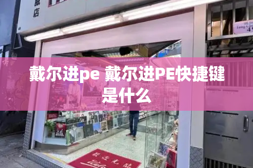 戴尔进pe 戴尔进PE快捷键是什么