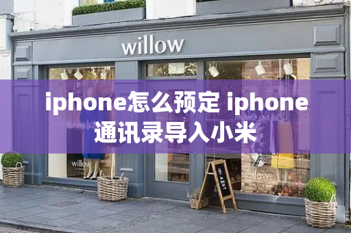 iphone怎么预定 iphone通讯录导入小米-第1张图片-星选测评