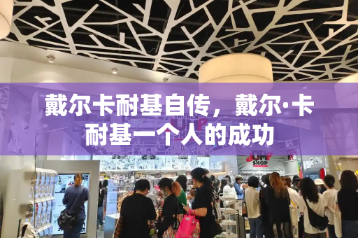 戴尔卡耐基自传，戴尔·卡耐基一个人的成功