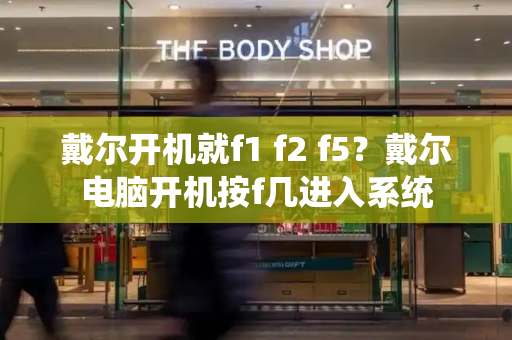 戴尔开机就f1 f2 f5？戴尔电脑开机按f几进入系统-第1张图片-星选测评