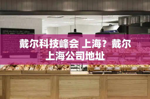 戴尔科技峰会 上海？戴尔上海公司地址