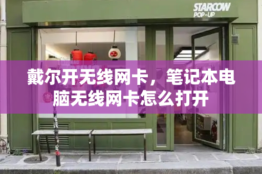 戴尔开无线网卡，笔记本电脑无线网卡怎么打开