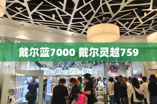 戴尔蓝7000 戴尔灵越7590