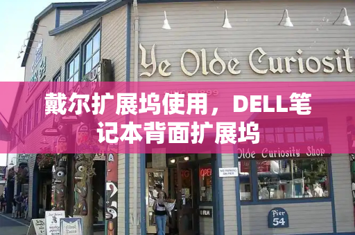 戴尔扩展坞使用，DELL笔记本背面扩展坞