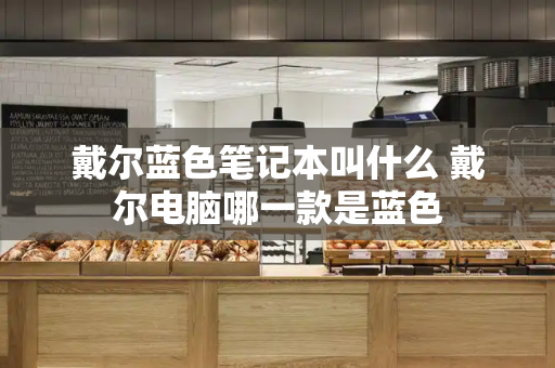 戴尔蓝色笔记本叫什么 戴尔电脑哪一款是蓝色