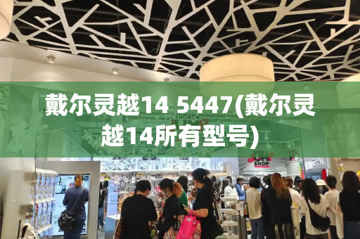 戴尔灵越14 5447(戴尔灵越14所有型号)-第1张图片-星选测评