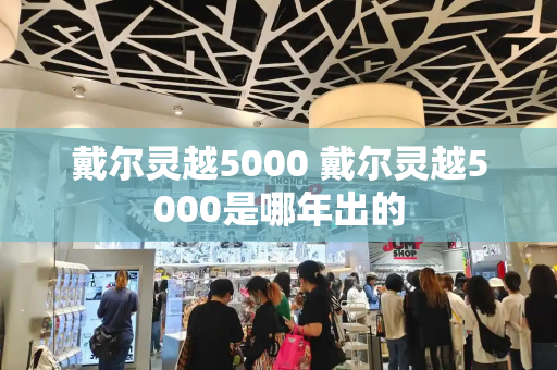 戴尔灵越5000 戴尔灵越5000是哪年出的-第1张图片-星选测评