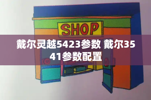 戴尔灵越5423参数 戴尔3541参数配置-第1张图片-星选测评