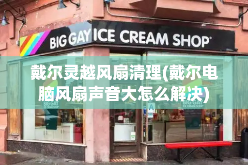 戴尔灵越风扇清理(戴尔电脑风扇声音大怎么解决)