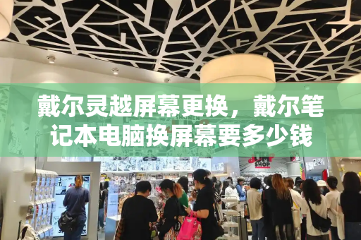 戴尔灵越屏幕更换，戴尔笔记本电脑换屏幕要多少钱