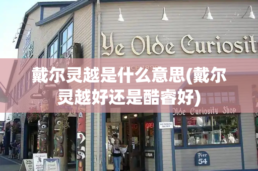戴尔灵越是什么意思(戴尔灵越好还是酷睿好)