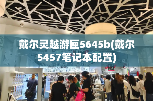 戴尔灵越游匣5645b(戴尔5457笔记本配置)