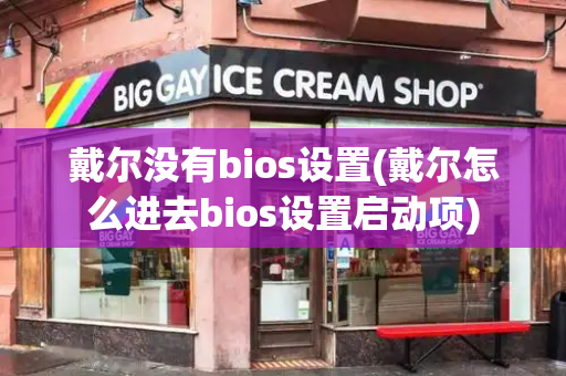 戴尔没有bios设置(戴尔怎么进去bios设置启动项)-第1张图片-星选测评