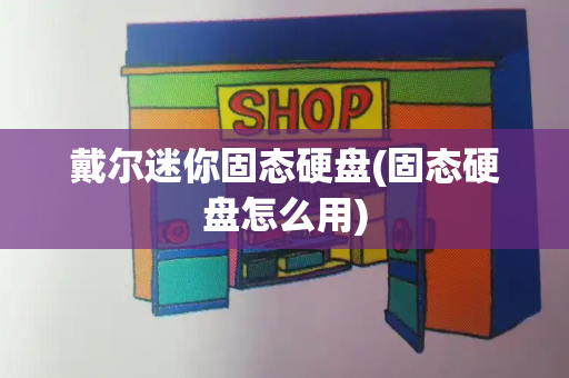 戴尔迷你固态硬盘(固态硬盘怎么用)