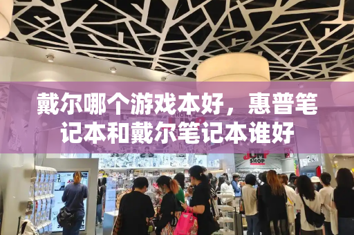 戴尔哪个游戏本好，惠普笔记本和戴尔笔记本谁好-第1张图片-星选测评