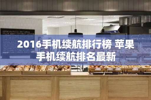 2016手机续航排行榜 苹果手机续航排名最新
