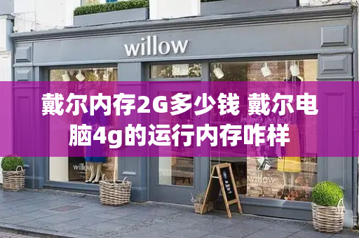 戴尔内存2G多少钱 戴尔电脑4g的运行内存咋样-第1张图片-星选测评