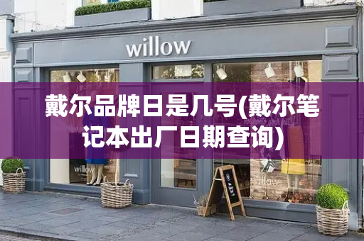 戴尔品牌日是几号(戴尔笔记本出厂日期查询)