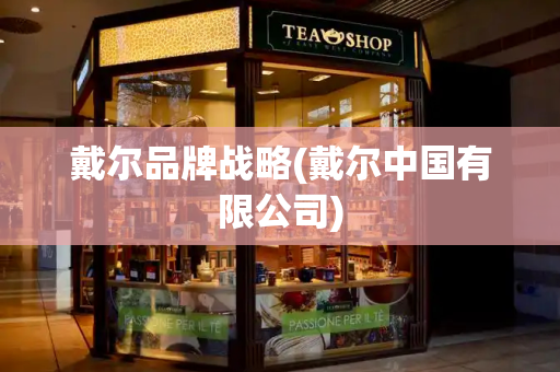 戴尔品牌战略(戴尔中国有限公司)-第1张图片-星选测评