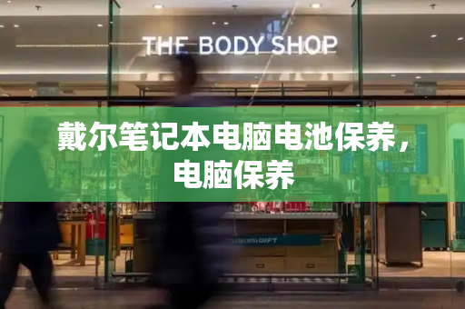 戴尔笔记本电脑电池保养，电脑保养