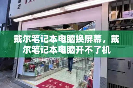 戴尔笔记本电脑换屏幕，戴尔笔记本电脑开不了机-第1张图片-星选测评