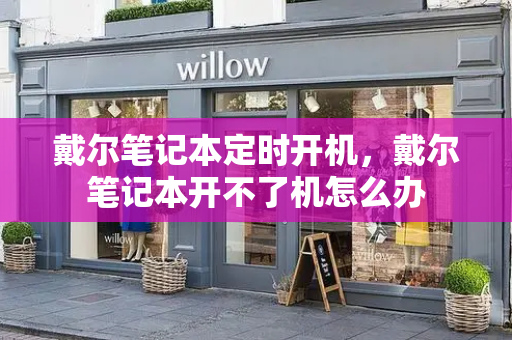 戴尔笔记本定时开机，戴尔笔记本开不了机怎么办