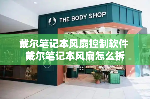 戴尔笔记本风扇控制软件 戴尔笔记本风扇怎么拆