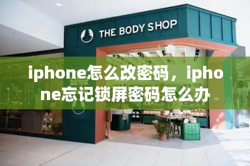 iphone怎么改密码，iphone忘记锁屏密码怎么办-第1张图片-星选测评