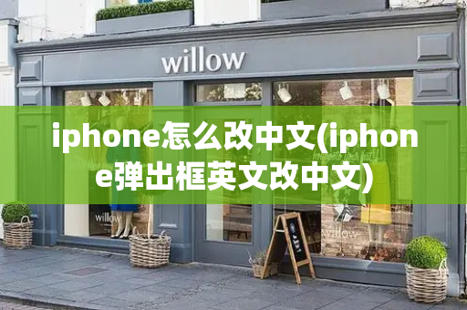 iphone怎么改中文(iphone弹出框英文改中文)