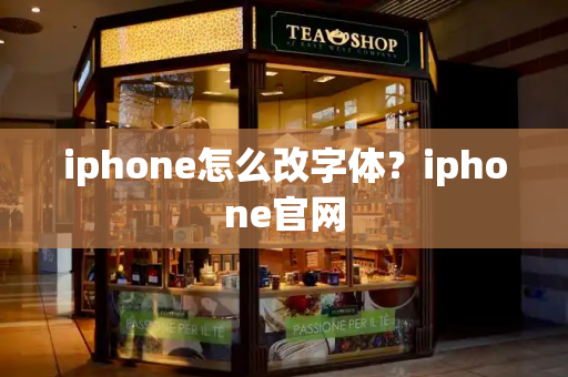 iphone怎么改字体？iphone官网-第1张图片-星选测评