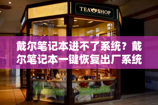 戴尔笔记本进不了系统？戴尔笔记本一键恢复出厂系统