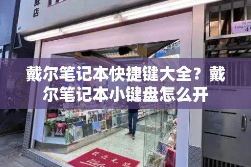戴尔笔记本快捷键大全？戴尔笔记本小键盘怎么开