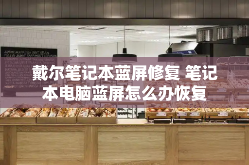 戴尔笔记本蓝屏修复 笔记本电脑蓝屏怎么办恢复-第1张图片-星选测评
