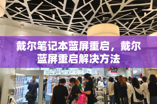 戴尔笔记本蓝屏重启，戴尔蓝屏重启解决方法