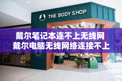 戴尔笔记本连不上无线网 戴尔电脑无线网络连接不上怎么办